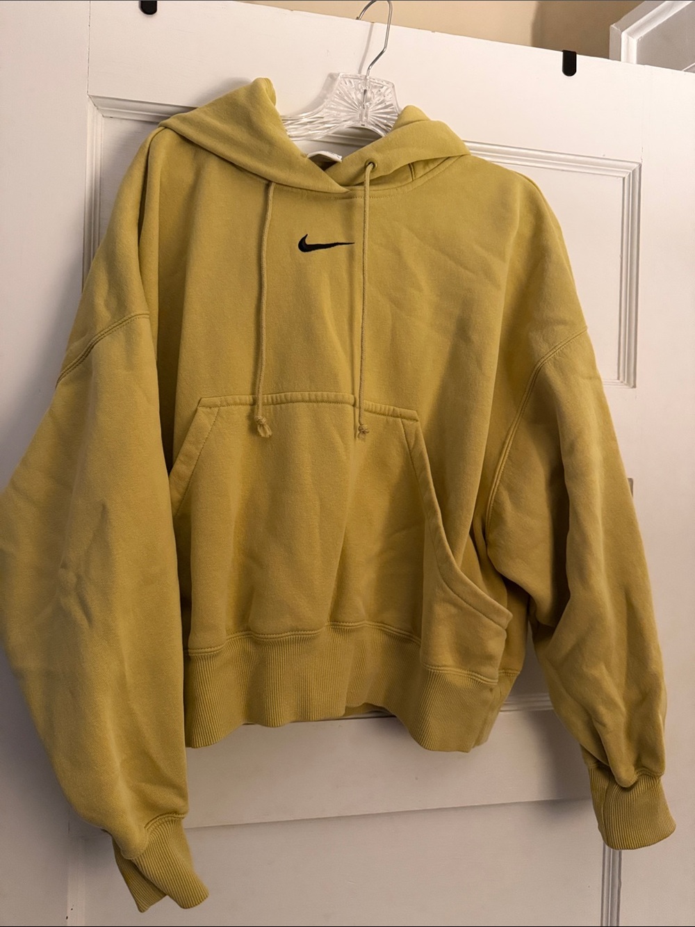 Oversized cropped Nike Hoodie